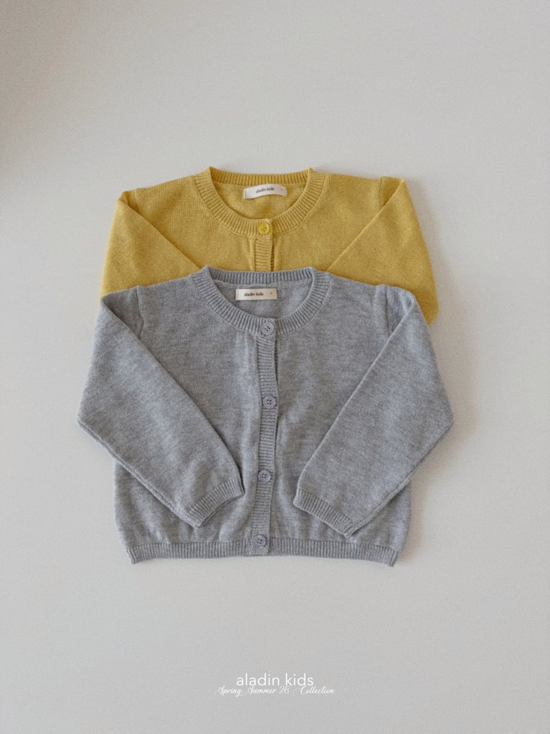 Aladin - Korean Baby Fashion - #babyclothing - Basic Knit Cardigan