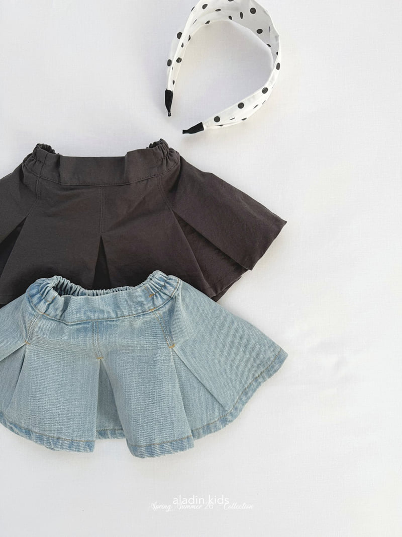 Aladin - Korean Baby Fashion - #babyfashion - Casual Pleated Skirt - 2