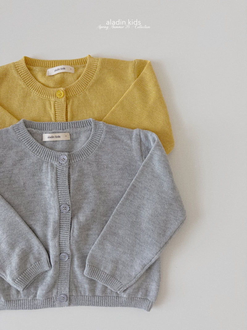 Aladin - Korean Baby Fashion - #babyfashion - Basic Knit Cardigan - 2