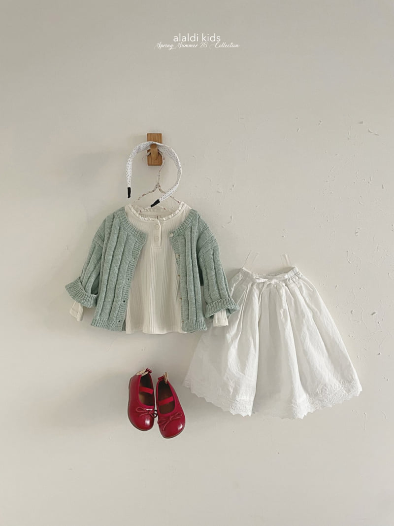 Aladin - Korean Baby Fashion - #babyfever - Smocked Pleat Skirt - 7