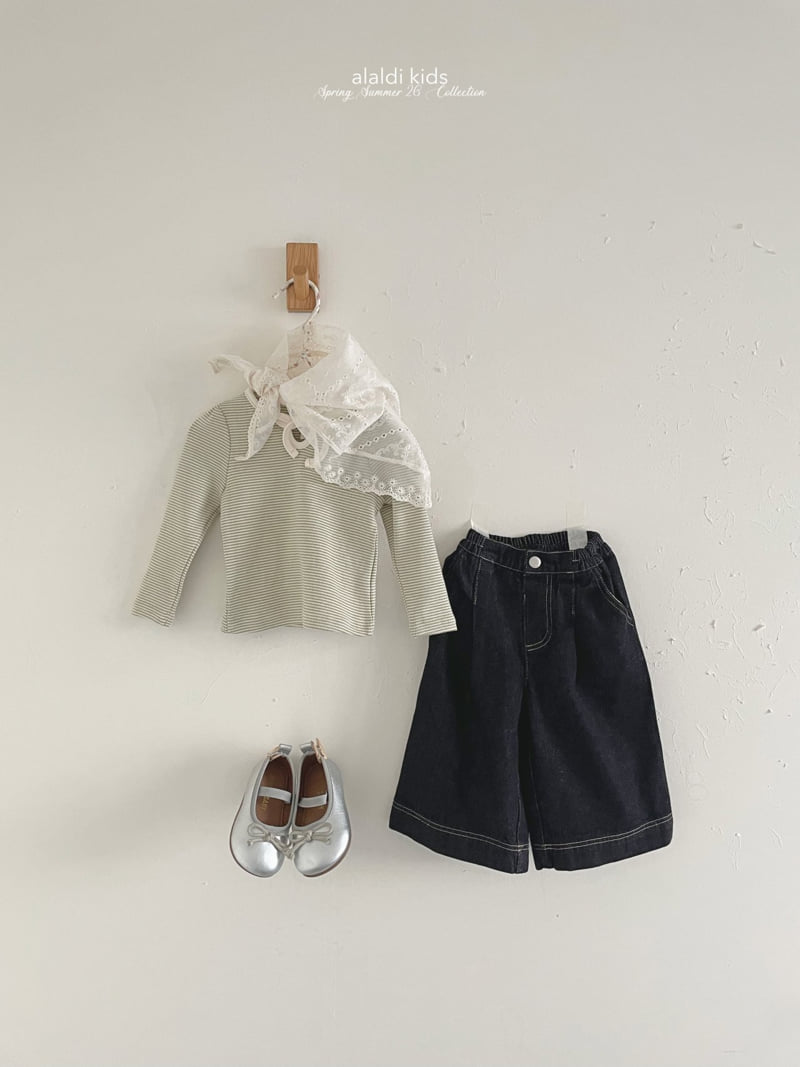 Aladin - Korean Baby Fashion - #babygirlfashion - Wide Pleated Pants - 8