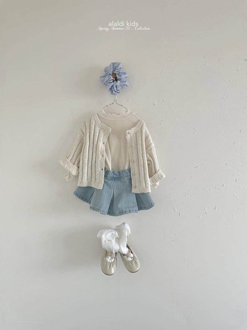 Aladin - Korean Baby Fashion - #babyfever - Casual Pleated Skirt - 4