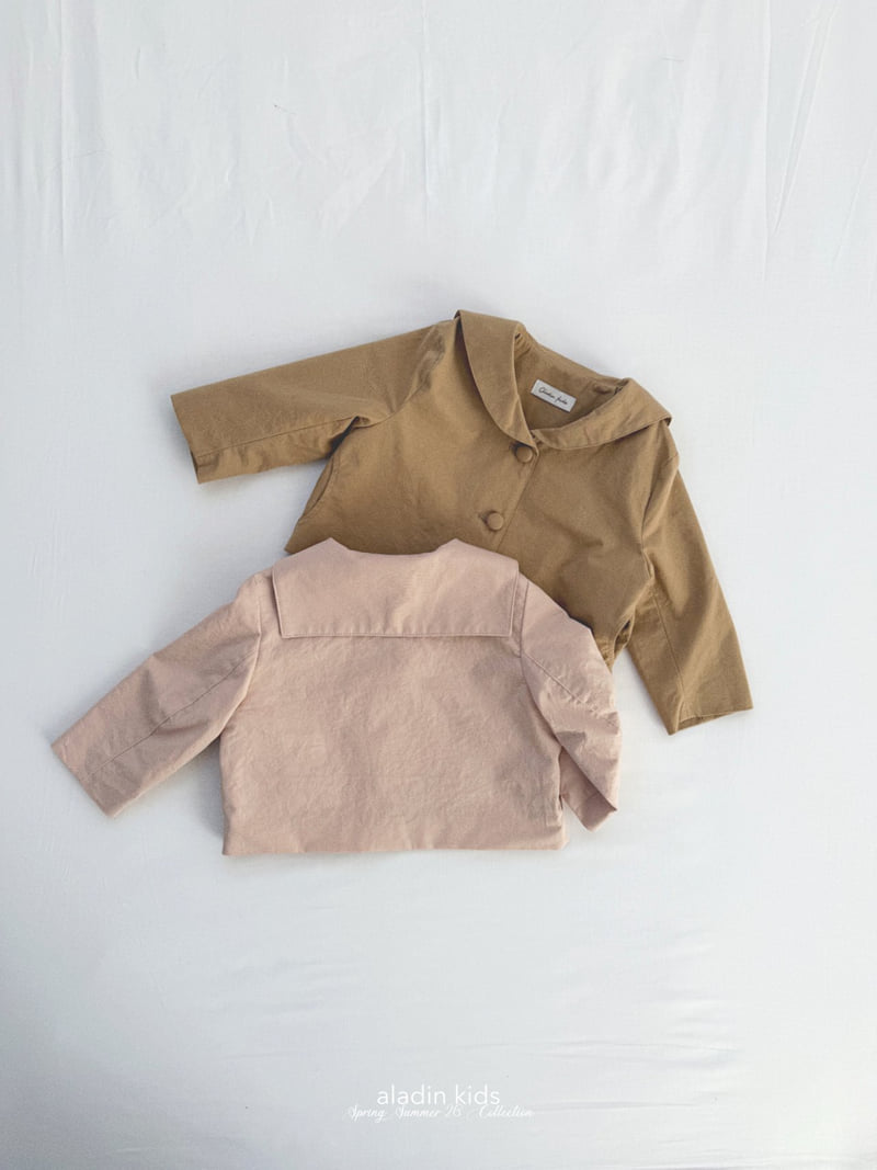 Aladin - Korean Baby Fashion - #babygirlfashion - Sailor Collar Jacket - 2