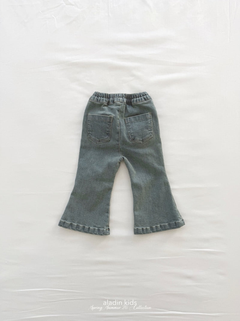 Aladin - Korean Baby Fashion - #babygirlfashion - Vintage Bootcut Pants - 2