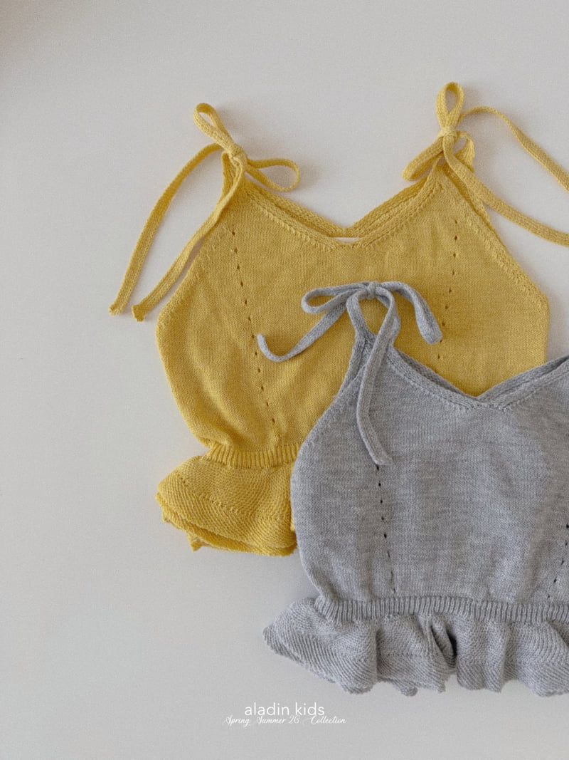 Aladin - Korean Baby Fashion - #babylifestyle - Basic Knit Bustier - 2