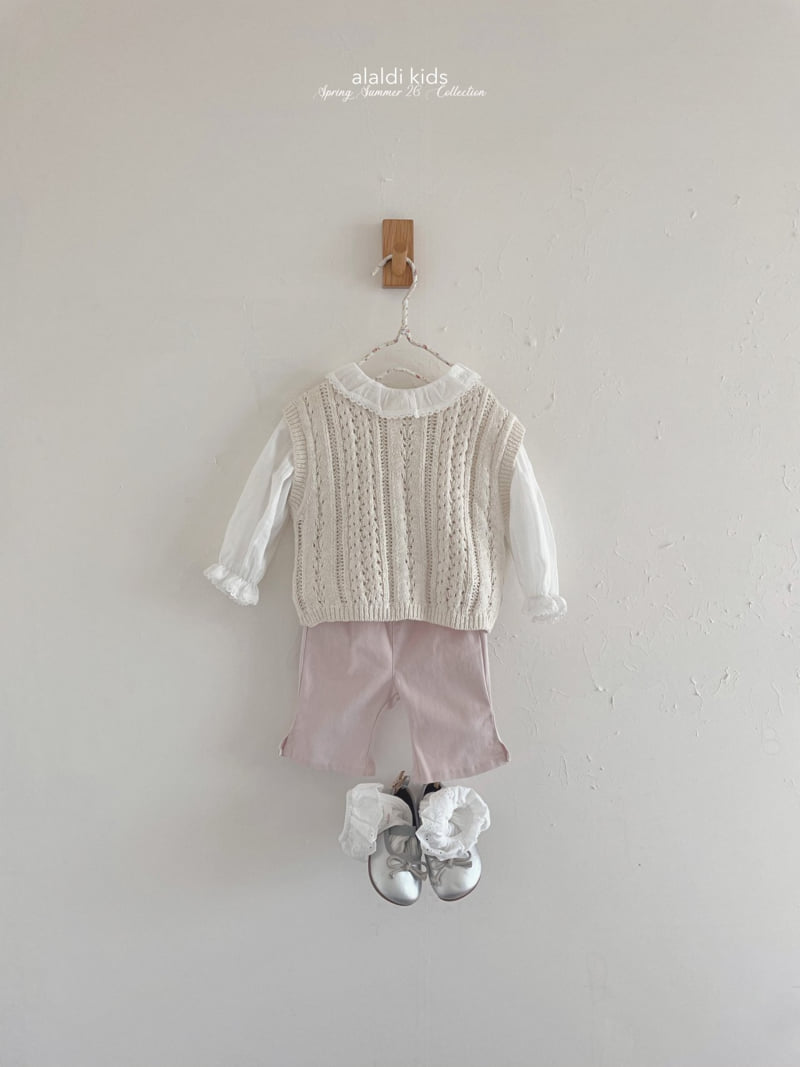 Aladin - Korean Baby Fashion - #babyoninstagram - Cropped Mini Bootcut Pants - 7