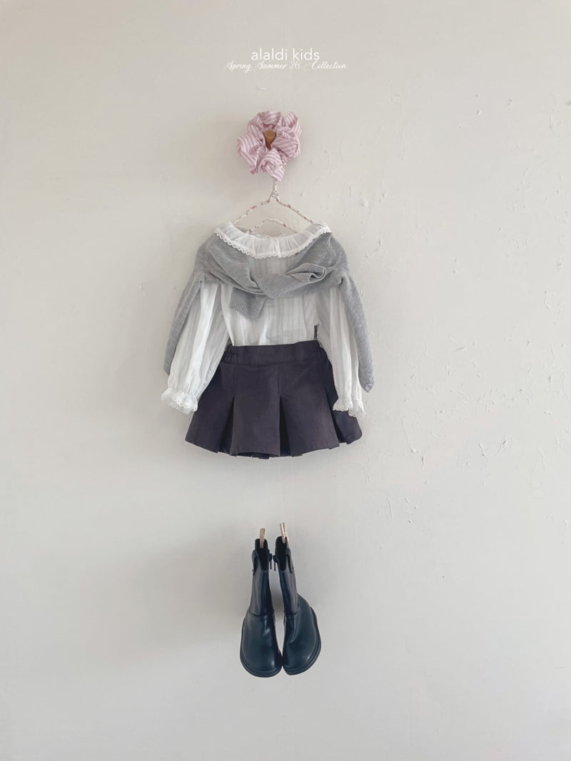 Aladin - Korean Baby Fashion - #babyoninstagram - Lace Frill Blouse - 11