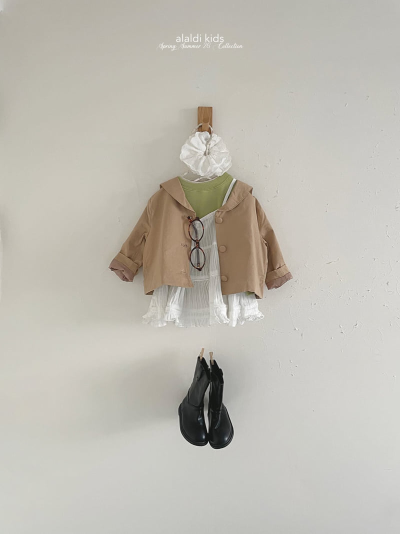 Aladin - Korean Baby Fashion - #babyoutfit - Sailor Collar Jacket - 7
