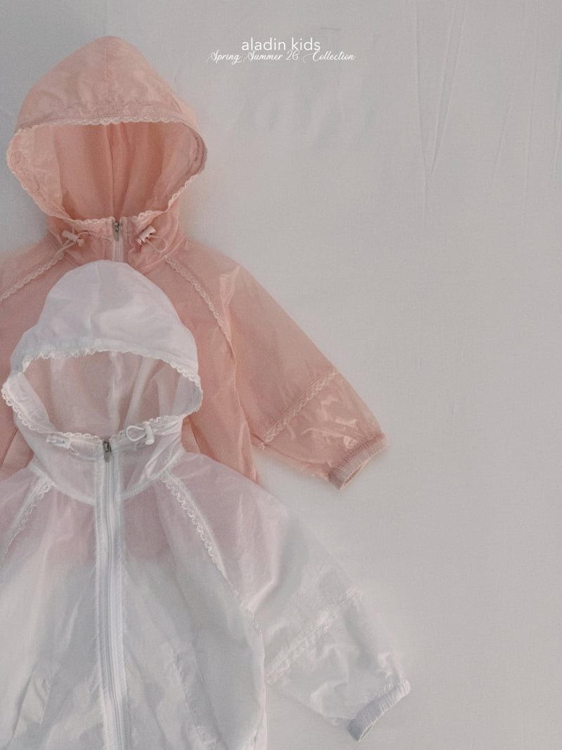 Aladin - Korean Baby Fashion - #babyoutfit - Lace Windbreaker - 3