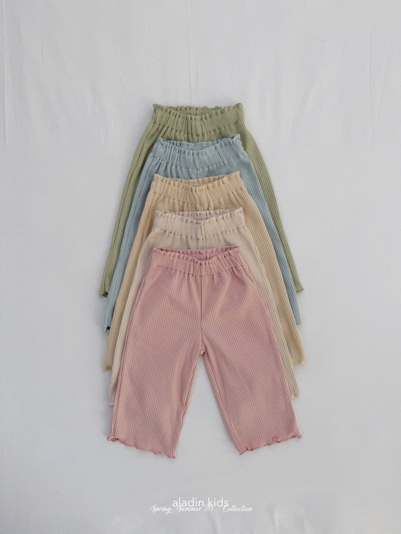 Aladin - Korean Baby Fashion - #babyoutfit - Ribbed Pants