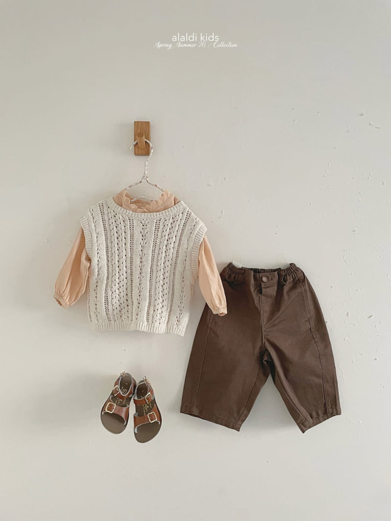 Aladin - Korean Baby Fashion - #onlinebabyshop - With Mom Barrel Pants - 11