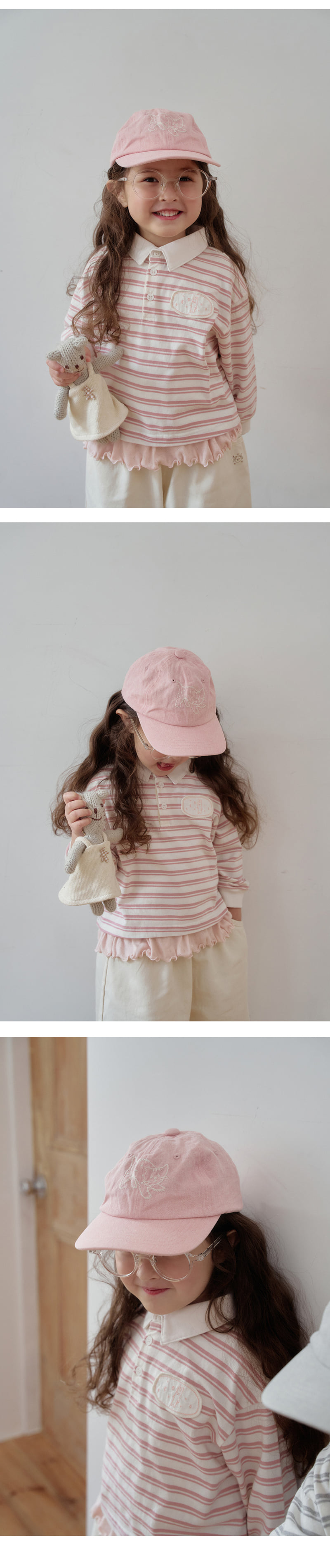 Amber - Korean Children Fashion - #Kfashion4kids - Kitty Pigment Cap - 5