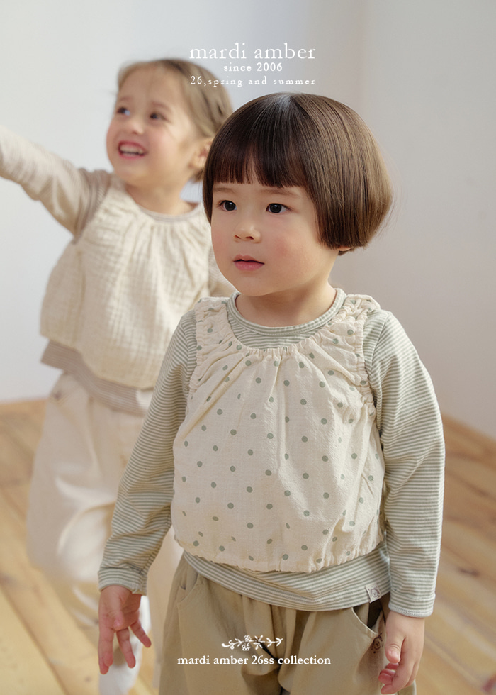 Amber - Korean Children Fashion - #discoveringself - Bubble Semi-Crop Sleeveless