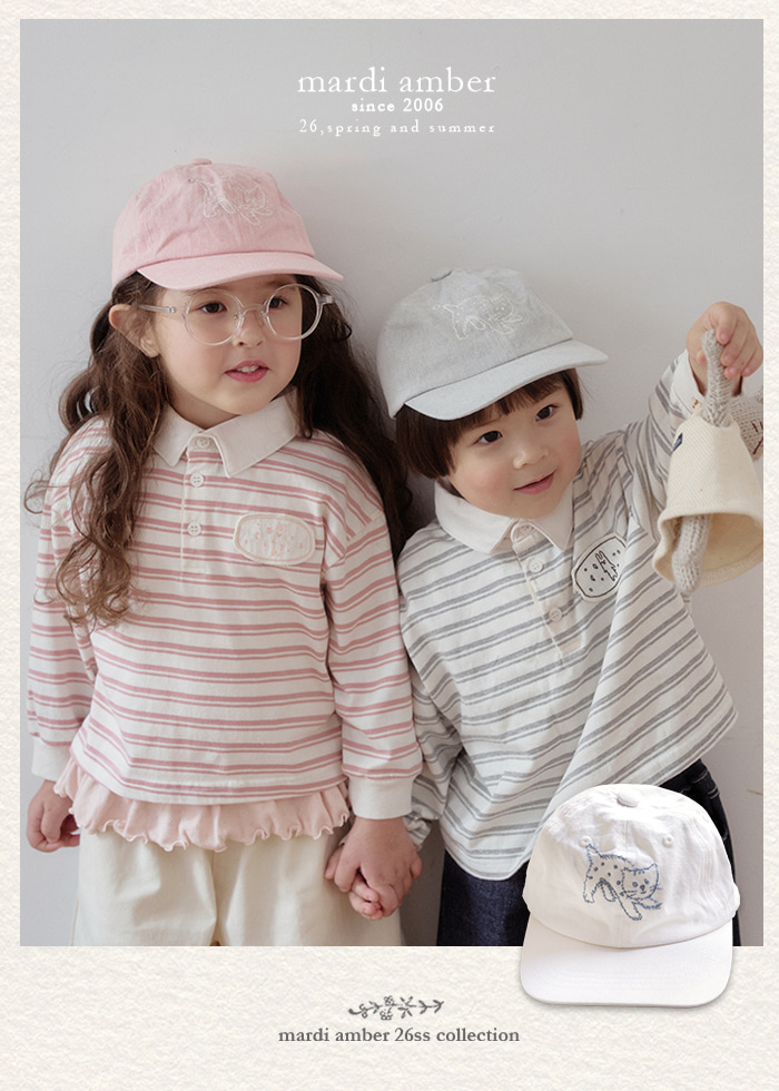 Amber - Korean Children Fashion - #fashionkids - Kitty Pigment Cap
