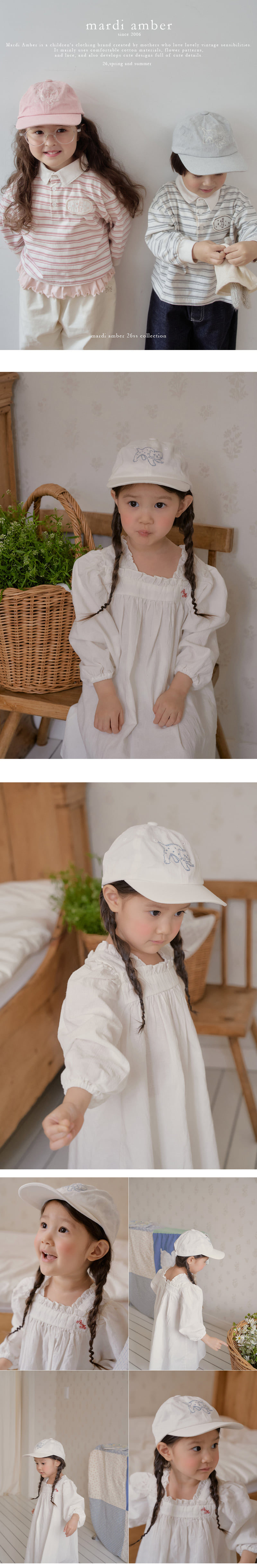 Amber - Korean Children Fashion - #kidsshorts - Kitty Pigment Cap - 2