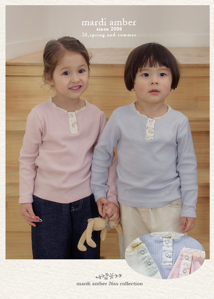 Amber - Korean Children Fashion - #kidsshorts - Rally Tee