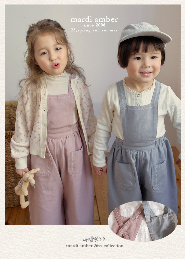 Amber - Korean Children Fashion - #kidzfashiontrend - Ivy Overalls