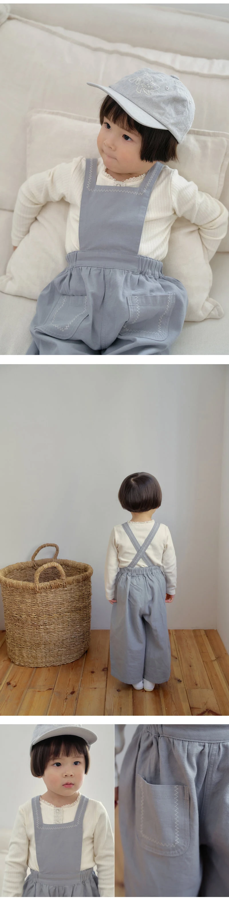 Amber - Korean Children Fashion - #littlefashionista - Ivy Overalls - 3