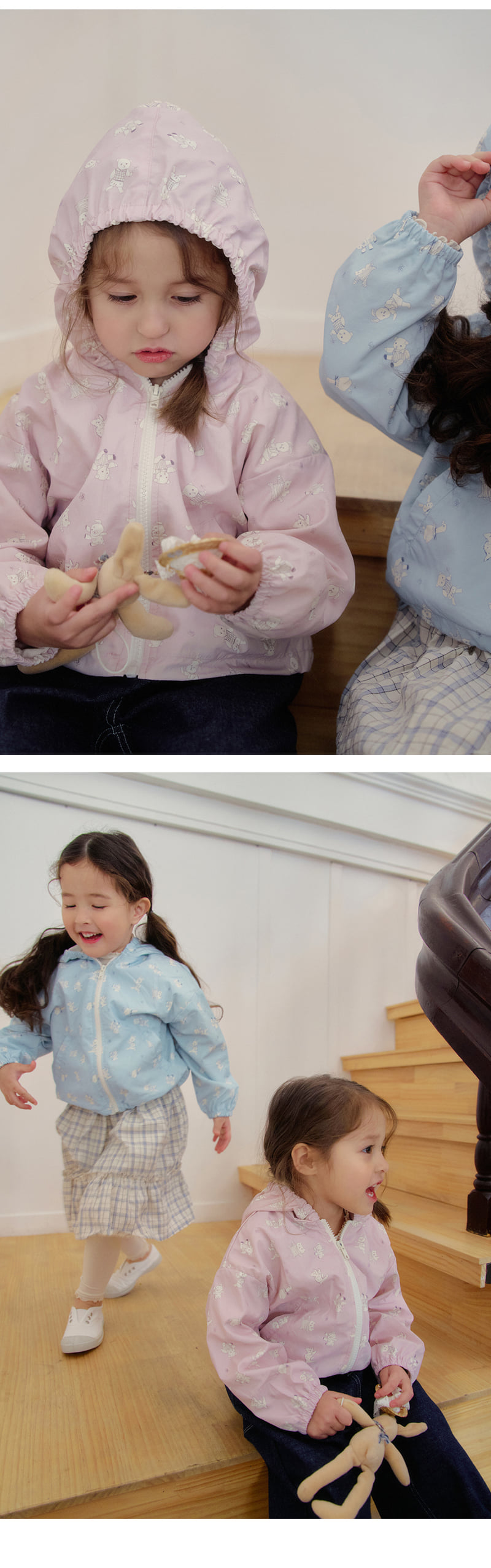 Amber - Korean Children Fashion - #magicofchildhood - Monbly Wind Jacket - 5