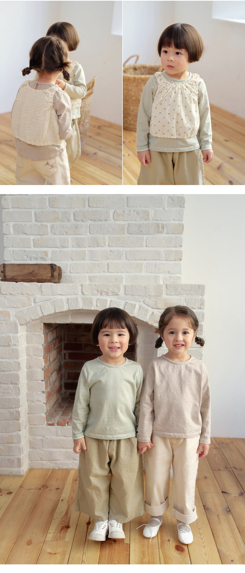 Amber - Korean Children Fashion - #prettylittlegirls - Pound Stripe Tee - 5