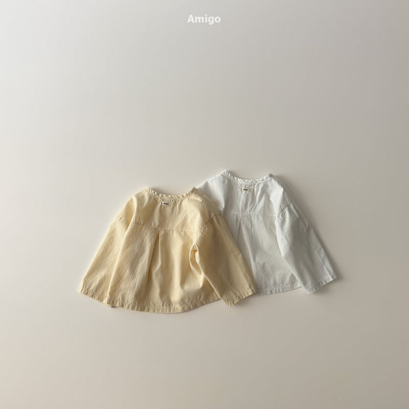 Amigo - Korean Baby Fashion - #babyboutique - Peach Haru Shirt - 7