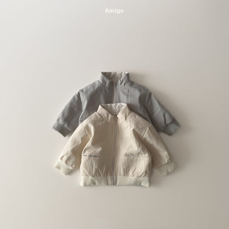 Amigo - Korean Baby Fashion - #smilingbaby - Twill Jumper - 4