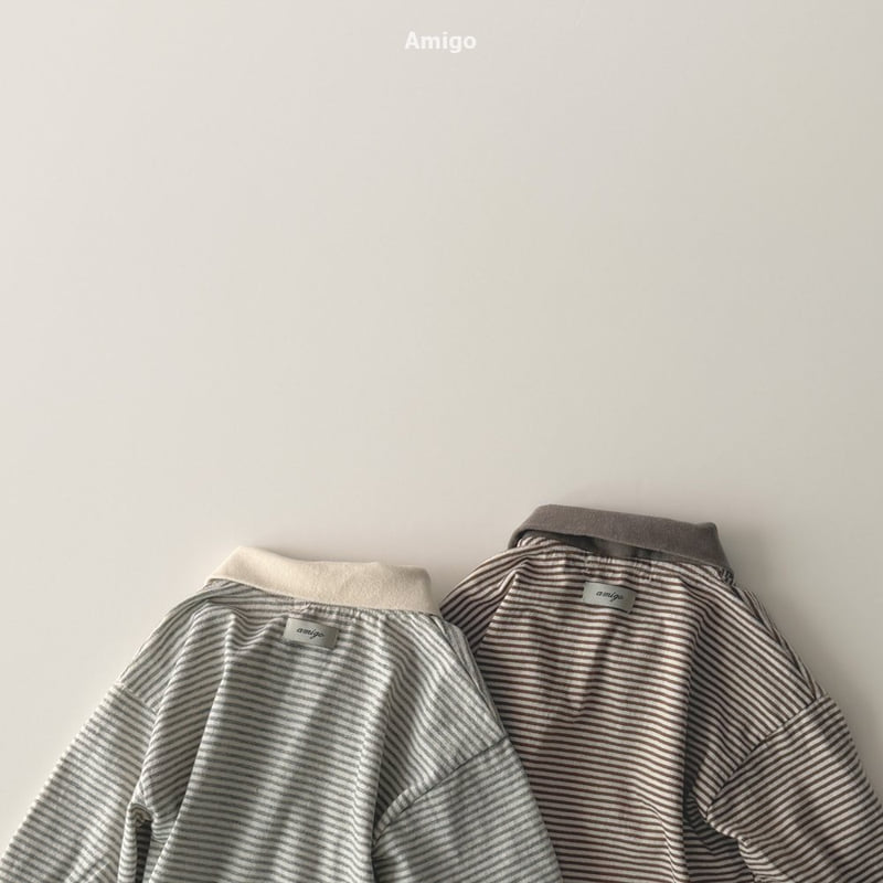 Amigo - Korean Baby Fashion - #babyboutique - Cult Collar Tee - 8