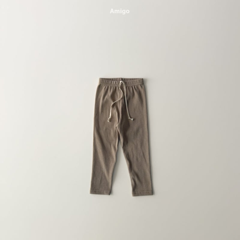 Amigo - Korean Baby Fashion - #babyboutique - Heat Rib Leggings - 7