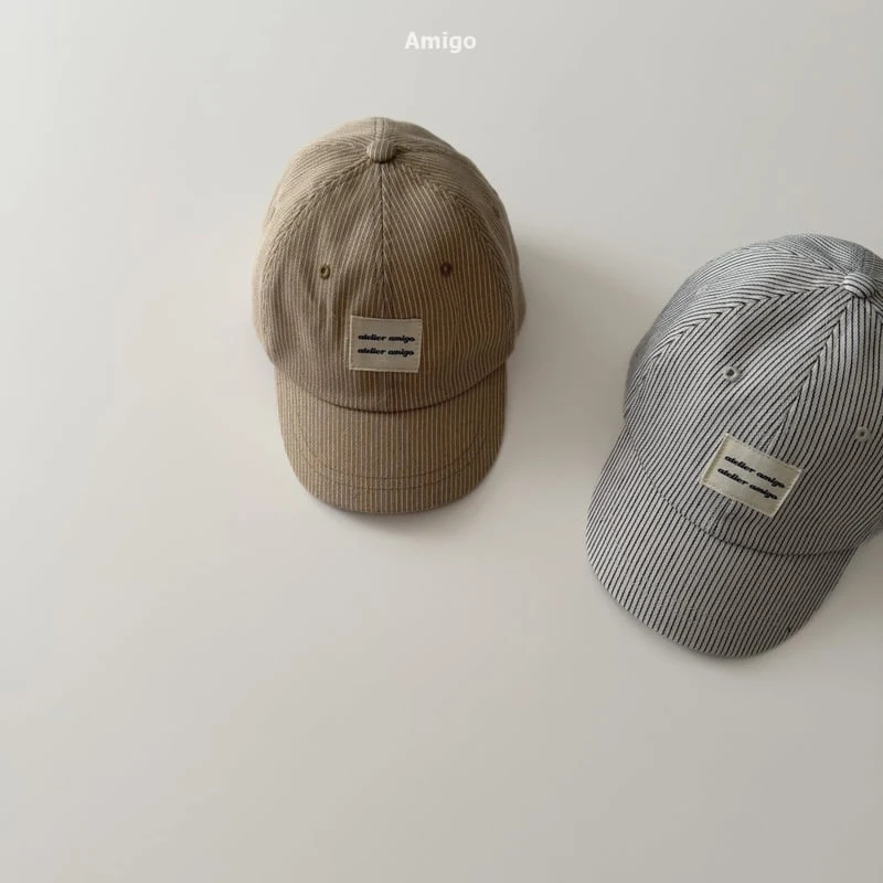 Amigo - Korean Baby Fashion - #babyboutique - Striped Hat - 5