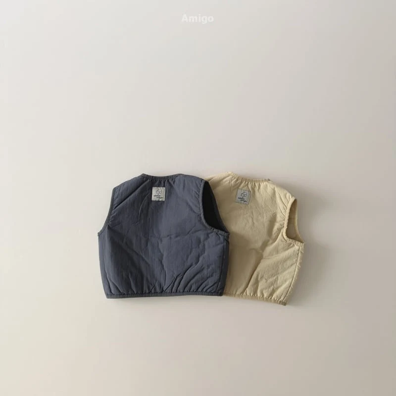 Amigo - Korean Baby Fashion - #smilingbaby - Marte Quilted Vest - 4