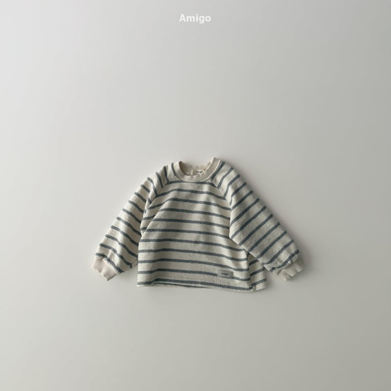 Amigo - Korean Baby Fashion - #babyboutique - Bold Stripe Tee - 3