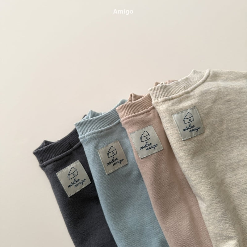 Amigo - Korean Baby Fashion - #babyboutique - French Sweatshirt - 9