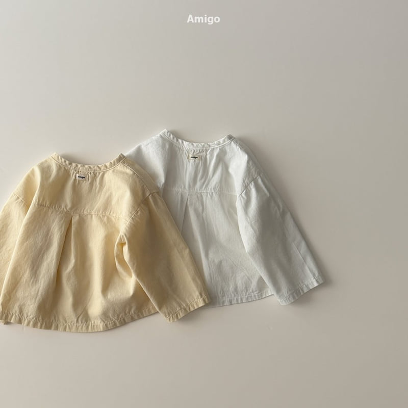 Amigo - Korean Baby Fashion - #babyboutiqueclothing - Peach Haru Shirt - 8