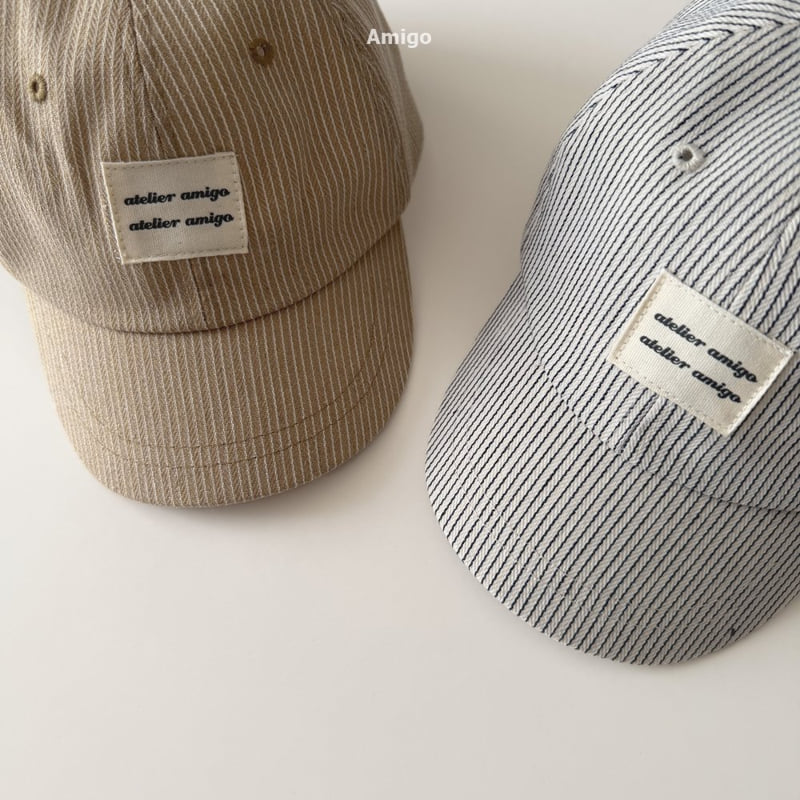 Amigo - Korean Baby Fashion - #babyboutiqueclothing - Striped Hat - 6