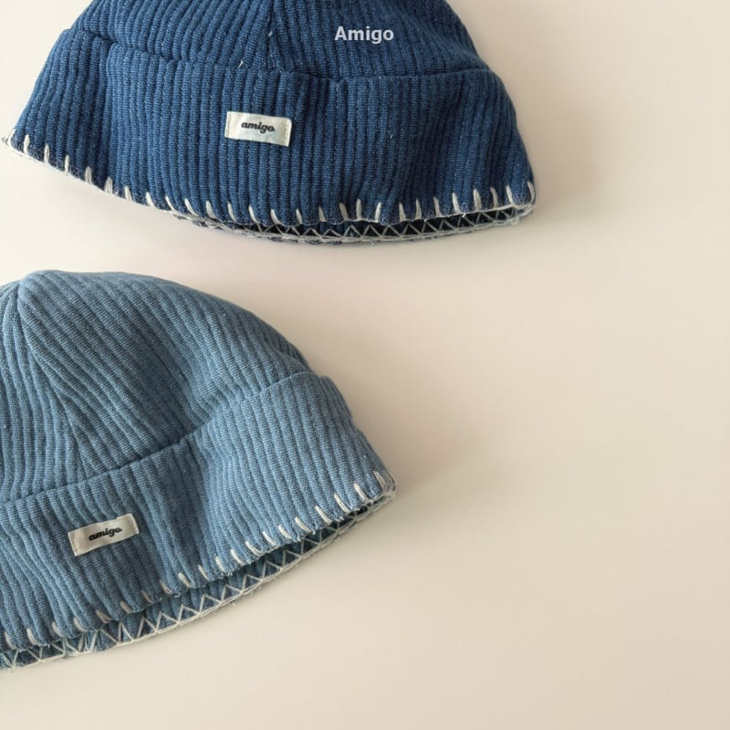Amigo - Korean Baby Fashion - #babyboutiqueclothing - Denim Bucket Hat - 3