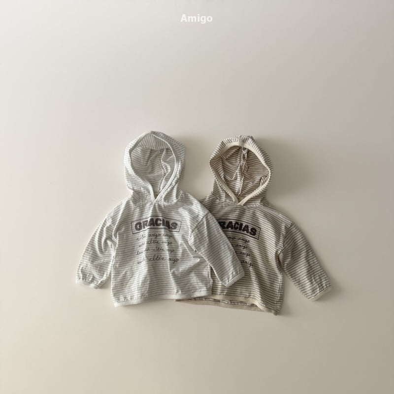 Amigo - Korean Baby Fashion - #babyboutiqueclothing - Pencil Stripe Hoodie