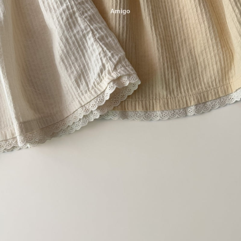 Amigo - Korean Baby Fashion - #babyboutiqueclothing - Chouchou Shirring Skirt - 7