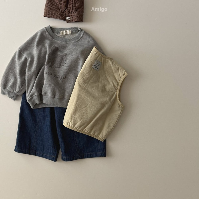 Amigo - Korean Baby Fashion - #babyclothing - Soft Cat Sweatshirt - 10
