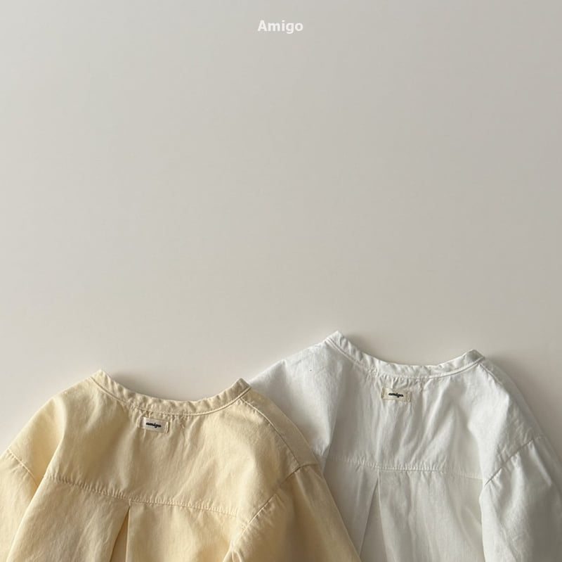 Amigo - Korean Baby Fashion - #babyclothing - Peach Haru Shirt - 9