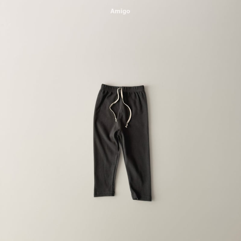 Amigo - Korean Baby Fashion - #babyclothing - Heat Rib Leggings - 10