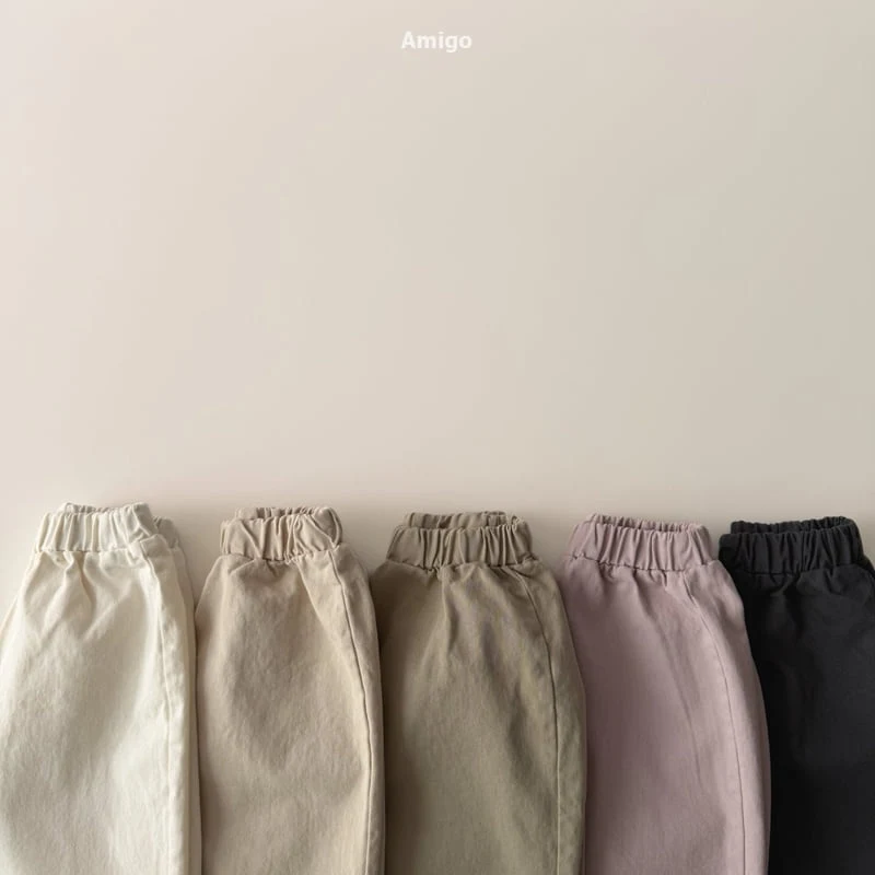 Amigo - Korean Baby Fashion - #babyclothing - Basic Pants - 9