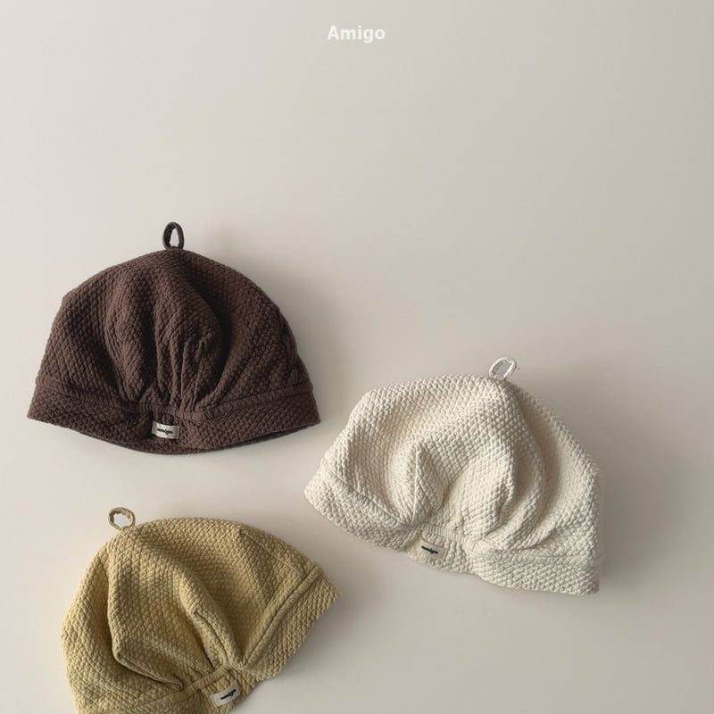 Amigo - Korean Baby Fashion - #babyclothing - Chestnut Hat - 9