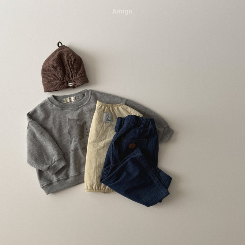 Amigo - Korean Baby Fashion - #babyfashion - Soft Cat Sweatshirt - 11