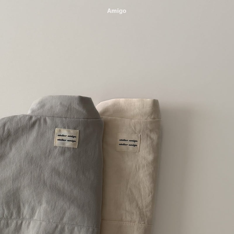 Amigo - Korean Baby Fashion - #babyfashion - Twill Jumper - 7
