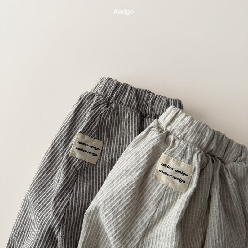 Amigo - Korean Baby Fashion - #babyclothing - Mind Pumpkin Pants - 4