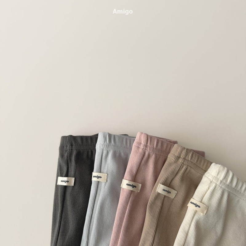 Amigo - Korean Baby Fashion - #babyfashion - Heat Rib Leggings - 11
