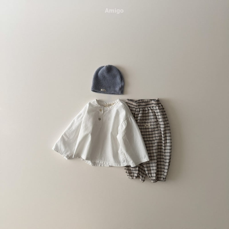 Amigo - Korean Baby Fashion - #babyfever - Peach Haru Shirt - 11
