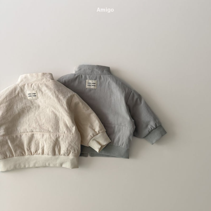 Amigo - Korean Baby Fashion - #babyfever - Twill Jumper - 8