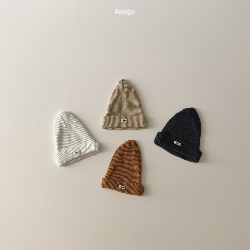 Amigo - Korean Baby Fashion - #babyfever - Ribbed Beanie - 2