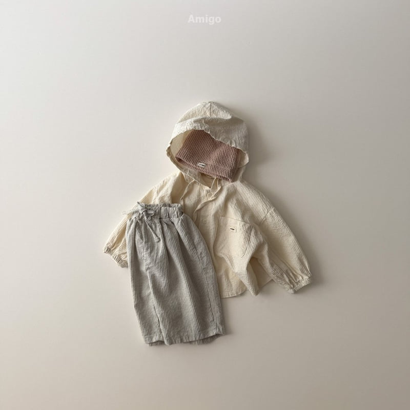 Amigo - Korean Baby Fashion - #babyfever - Mind Hooded Shirt - 10